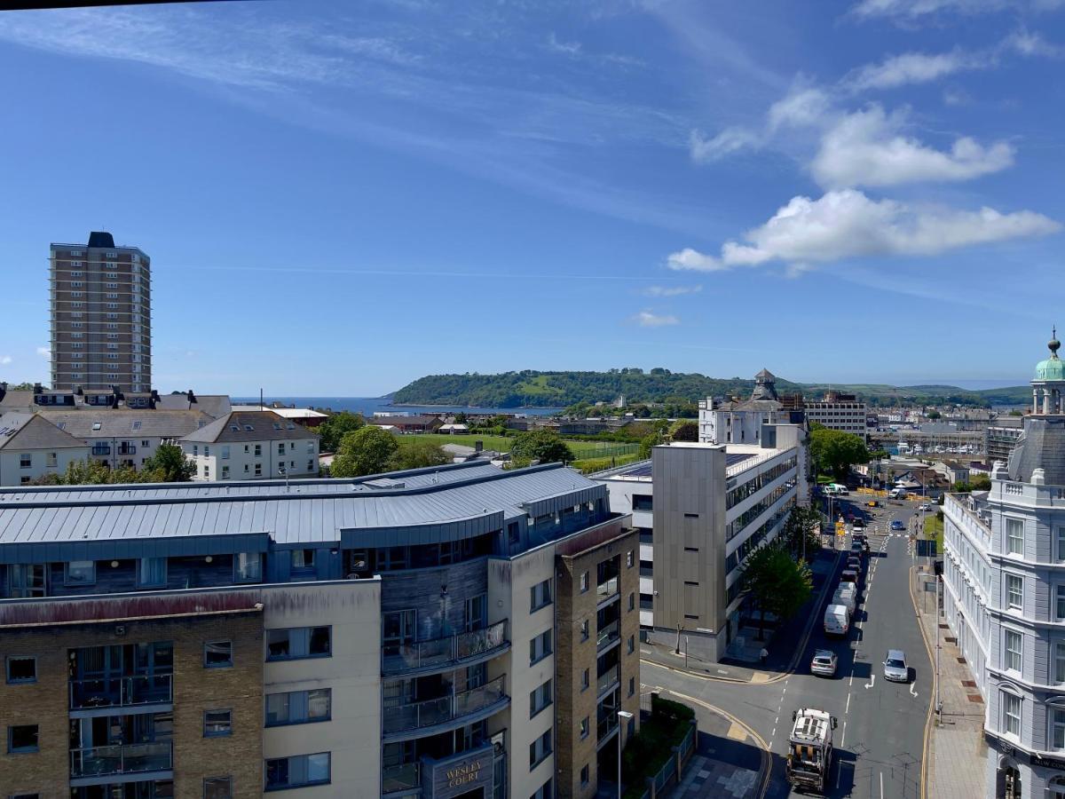 Ocean Crescent Plymouth City Centre Penthouse Level Apartment Bagian luar foto